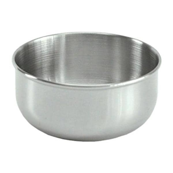Sponge Bowl Round Stainless Steel Silver 1qt
