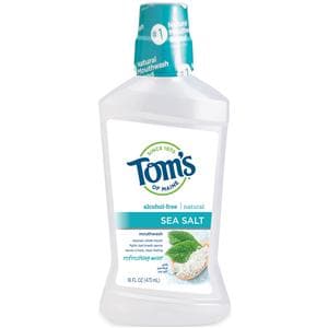 Tom's of Maine Oral Care Mint Mouthwash 16 oz Bottle 6/Ca