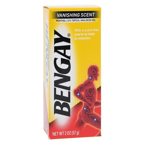 Bengay Pain Relief Topical Gel Menthol 2oz/Bx, 36 BX/CA