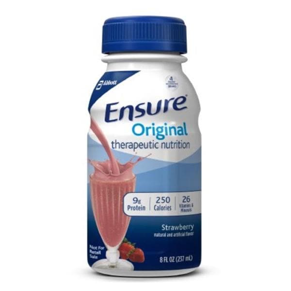 Ensure Original Nutrition Shake Strawberry 8oz Carton 24/Ca