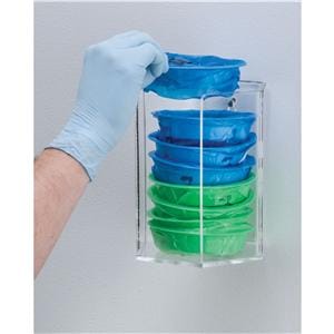 Emesis Dispenser 5.6x5.6x7.19" Clear Acrylic Ea