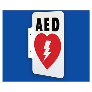 HeartStation AED Sign New Plastic 10/Pk