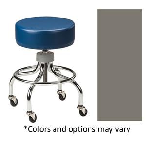 Chrome Series Exam Stool Warm Gray 250lb Capacity