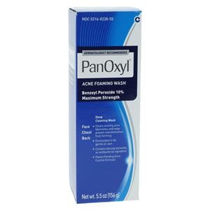 Panoxyl Acne Wash Foaming 5.5oz/Bt, 12 BT/CA