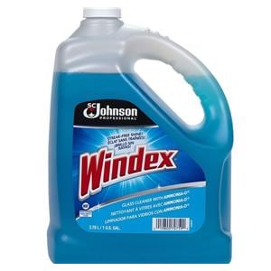 Windex Glass Cleaner With AMMONIA-D, 1 Gallon Refill Ea