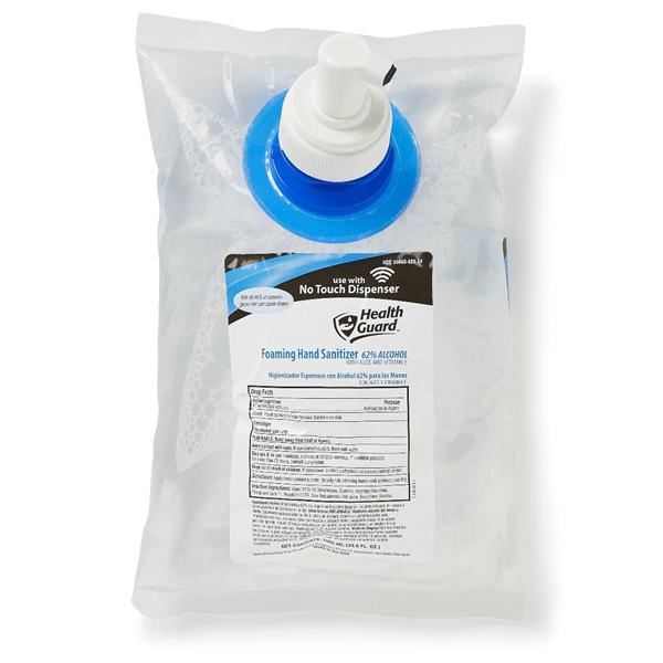 HealthGuard Foam Sanitizer 1000 mL 2/Ca