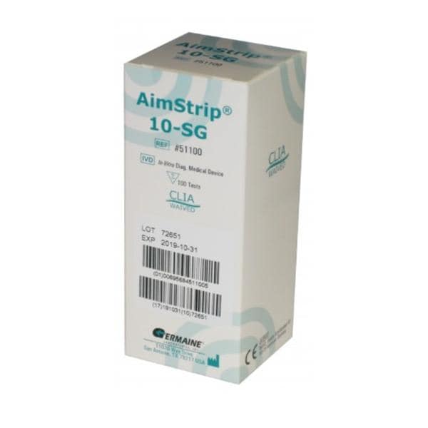 AimStrip Urinalysis Dipstick 100/Bt