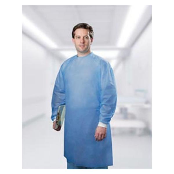 Chemotherapy Gown X-Large Blue 50/Ca