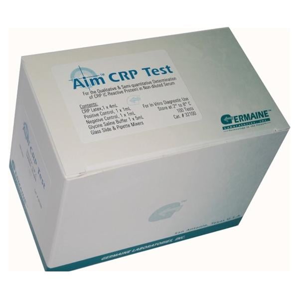Aim CRP: C-Reactive Protein Test Kit Moderately Complex 100/Bx