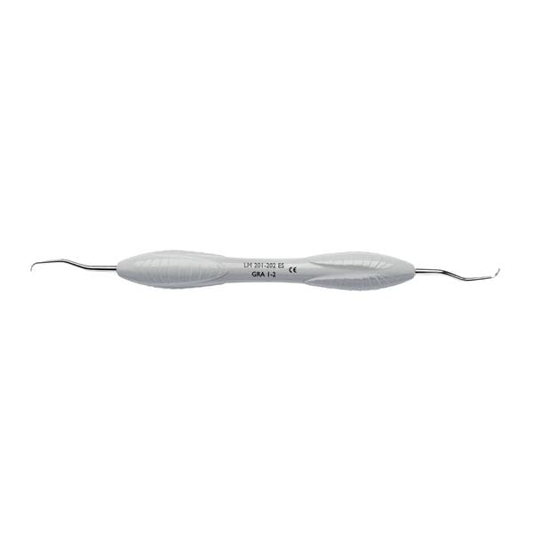 LM Dental Crtt/Sclr Curette Grcy Shrp Dia DE Size 1-2 ErgoSense Dmnd Ctd Ea