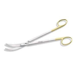 Zephyr Hysterectomy Scissors Curved 23cm Stainless Steel Reusable Ea