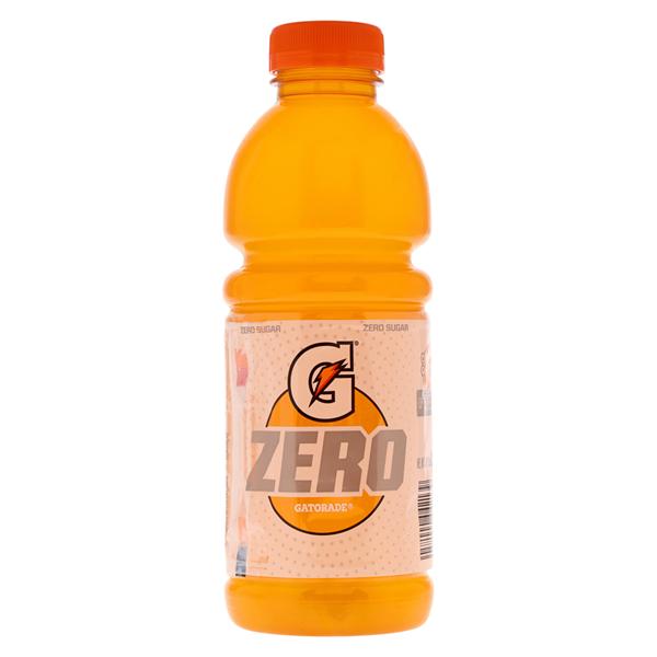 Gatorade G ZERO Sports Beverage Orange 20oz Bottle 24/Ca