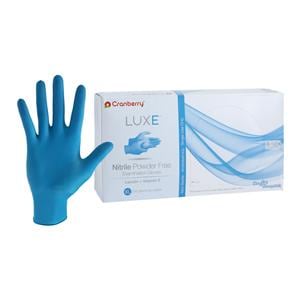 Luxe Nitrile Exam Gloves X-Large Azure Blue Non-Sterile, 10 BX/CA