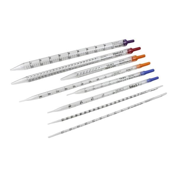 Nunc Serological Pipette 5mL Sterile 200/Ca