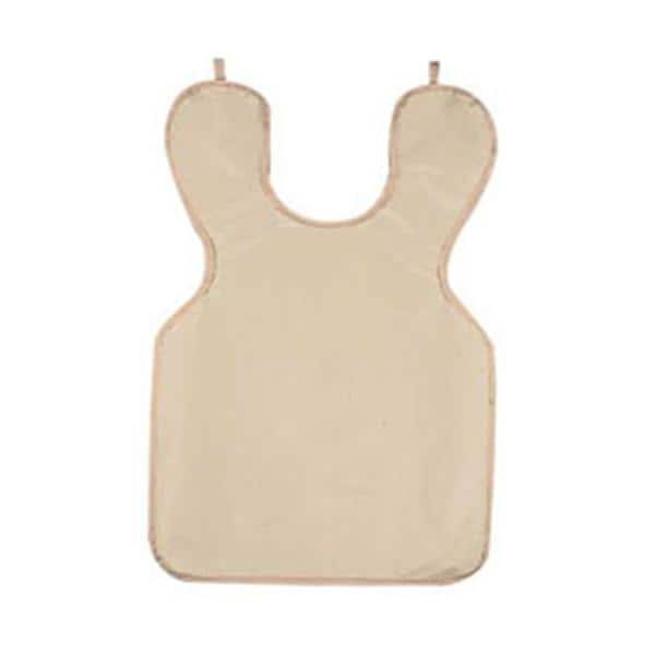 Lead X-Ray Apron Adult Beige Without Collar Ea