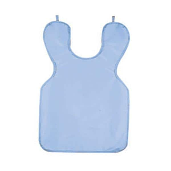 Lead X-Ray Apron Adult Slate Blue Without Collar Ea