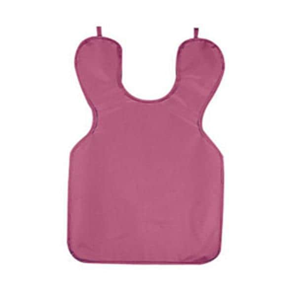 Lead X-Ray Apron Adult Mauve Without Collar Ea