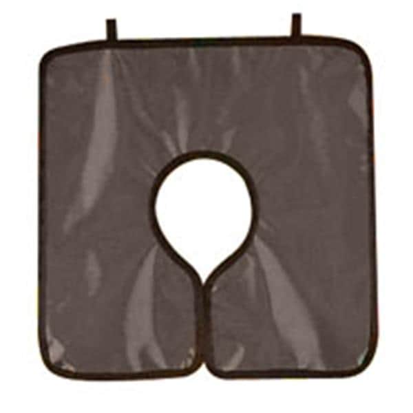 Cling Shield Lead-Free X-Ray Apron Panoramic Poncho Adult Taupe w/o Coll Ea
