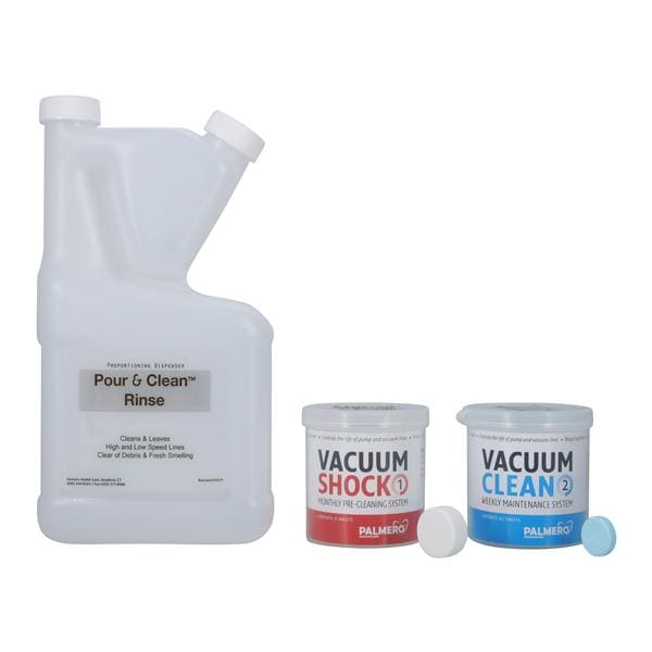 Vacuum Shock Evacuation System Cleaner Liquid Kit Ea