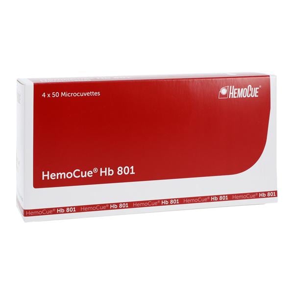 Hemocue Hb 801 Hemoglobin Microcuvette 200/Bx