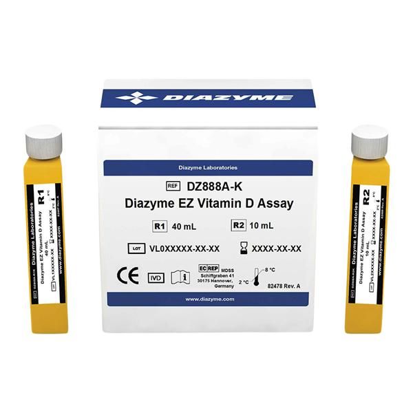 Diazyme EZ Vitamin D Reagent R1 40/R2 10mL 2 Bottles Ea