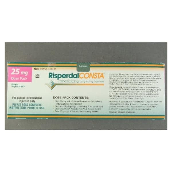 Risperdal Consta Injection 25mg Kit Ea, 8 EA/CA