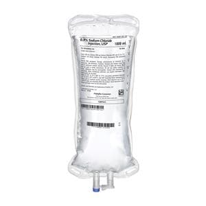 Grifols,S.A IV Injection Solution Sodium Chloride 0.9% 1000mL Bag Ea