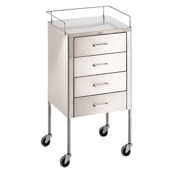 Galaxy Anesthesia/Utility Cart 20x16x34" 3" Caster (4) Drawer