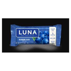 Luna Nutrition Bar Non GMO/Gluten Free Blueberry Bliss 1.69oz Packet 15/Bx