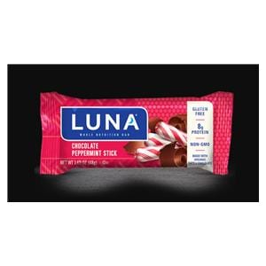 Luna Ntrtn Bar GltnFr/N GMO/Lo Glycemic Choc Prmnt Stck 1.69oz Packet 15/Bx