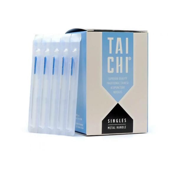 Tai Chi Acupuncture Needle .35x100mm Silver Safety 100/Bx