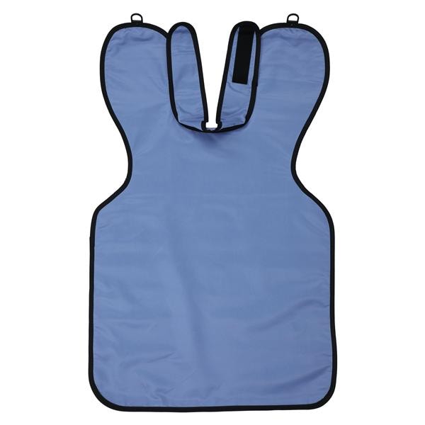 Lead-Free X-Ray Apron Adult Blue With Collar EA
