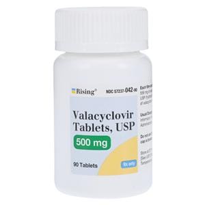 Valacyclovir HCl Tablets 500mg Bottle 90/Bt