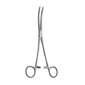 V. Mueller Rochester-Pean Double Action Forceps Curved 8-7/8" Stainless Steel Ea