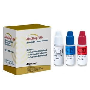 AimStrip Hemoglobin Level 0-2 Control Set Ea