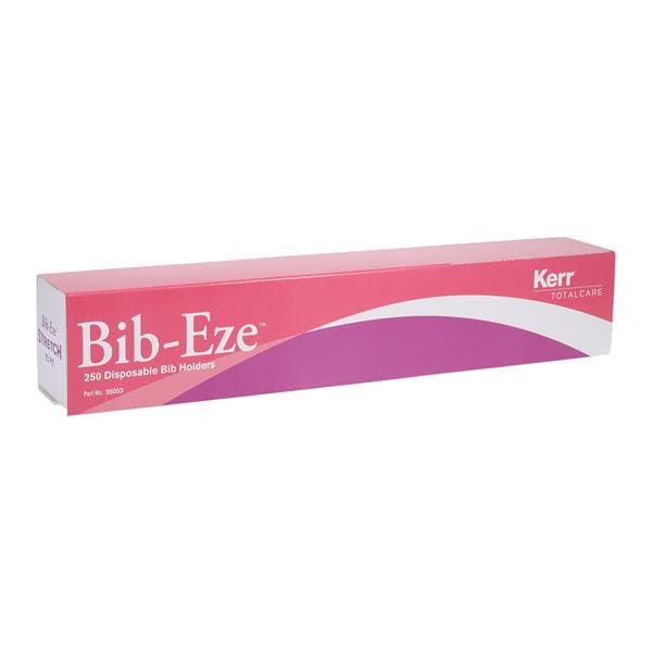 Bib-Eze Bib Holder White Plastic Disposable 250/Pk