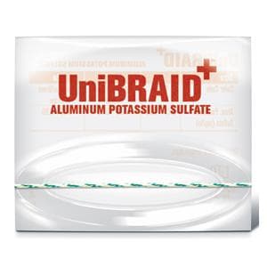 UniBraid+ Braided Aluminum Potassium Sulfate Size 2A Medium 50/Bx