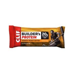 Clif Builder's Protein Bar N GMO/GltnFr Crunchy Peanut Butter 2.4oz Packet 12/Bx