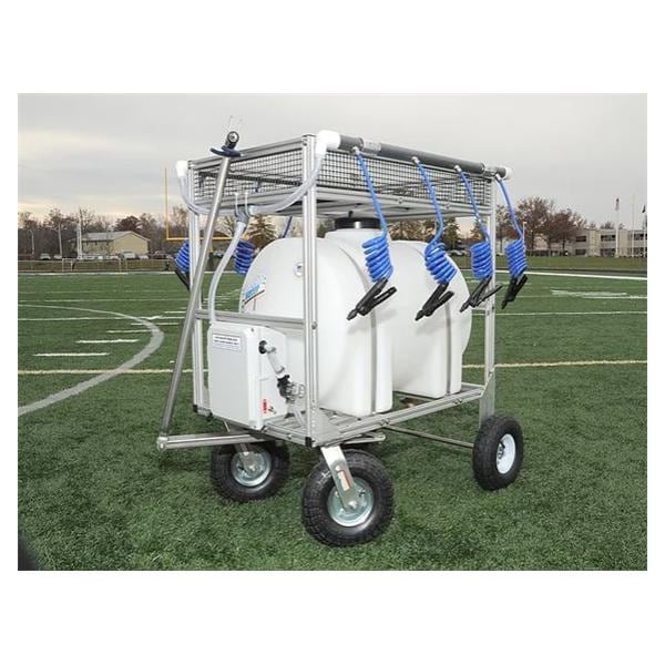 Team Trainer Hydration Cart Stainless Steel With 35 Gallon Tank/12V Pump