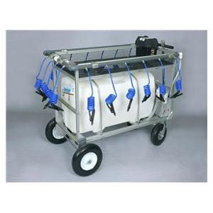 Team Manager Hydration Cart Aluminum With 50 Gallon Tank/16 Nozzles