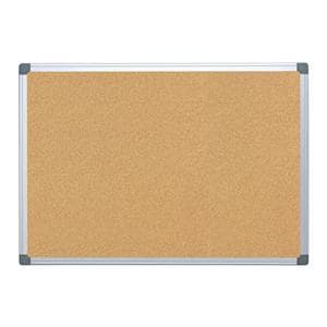 FORAY Aluminum-Framed Cork Bulletin Board 24x36" Ea