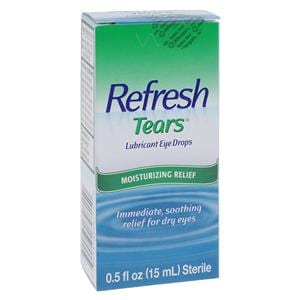 Refresh Tears Eye Lubricant Drops 15ml/Ea, 24 EA/CA