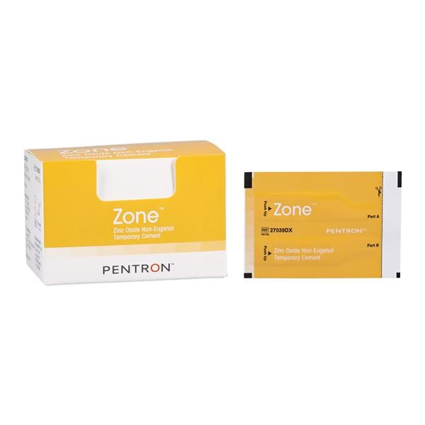 ZONE Zinc-Oxide Non-Eugenol Temporary Cement Unit Dose Package 25/Bx