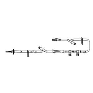 IV Administration Set 120" 15 Drops Priming Volume 15.5mL 25/Ca