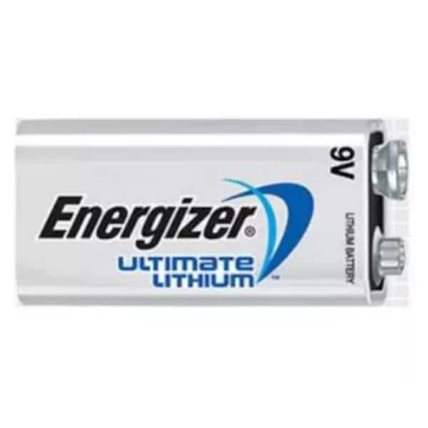 Battery Lithium 9V Non-Rechargeable Mercury-Free 12/Pk, 4 PK/CA