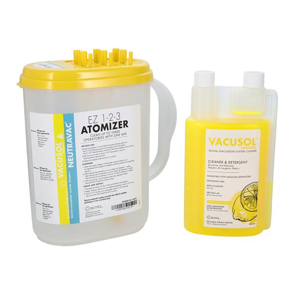 Vacusol Neutral Evacuation System Cleaner Introductory Kit 32 oz Ea
