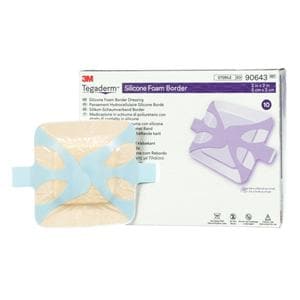 Tegaderm Silicone/Foam Dressing 2x2" Sterile