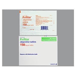 Priftin Tablets 150mg Blister Pack 24/Pk