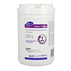 Oxivir 1 RTU Surface Wipe Cleaner & Disinfectant 60ct / Canister 12/Ca