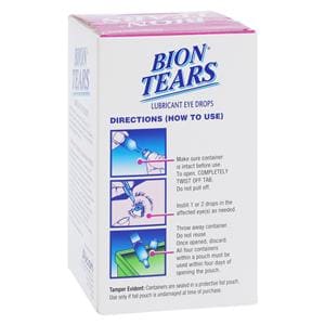 Bion Tears Lubricating Drops 0.45mL Unit Dose 28/Bx, 24 BX/CA